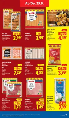 Náhled letáku Lidl Německo leták od 22.06.2026 | Strana: 57 | Produkty: Cornflakes, Milbona, Rošt