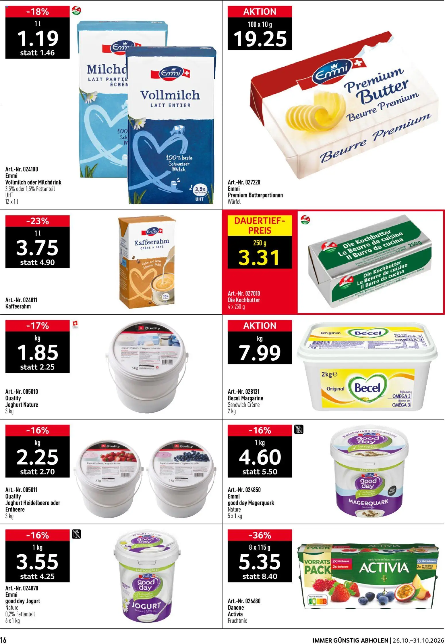 Prodega aktionen – gültig ab 26.10.2026 | Seite: 16