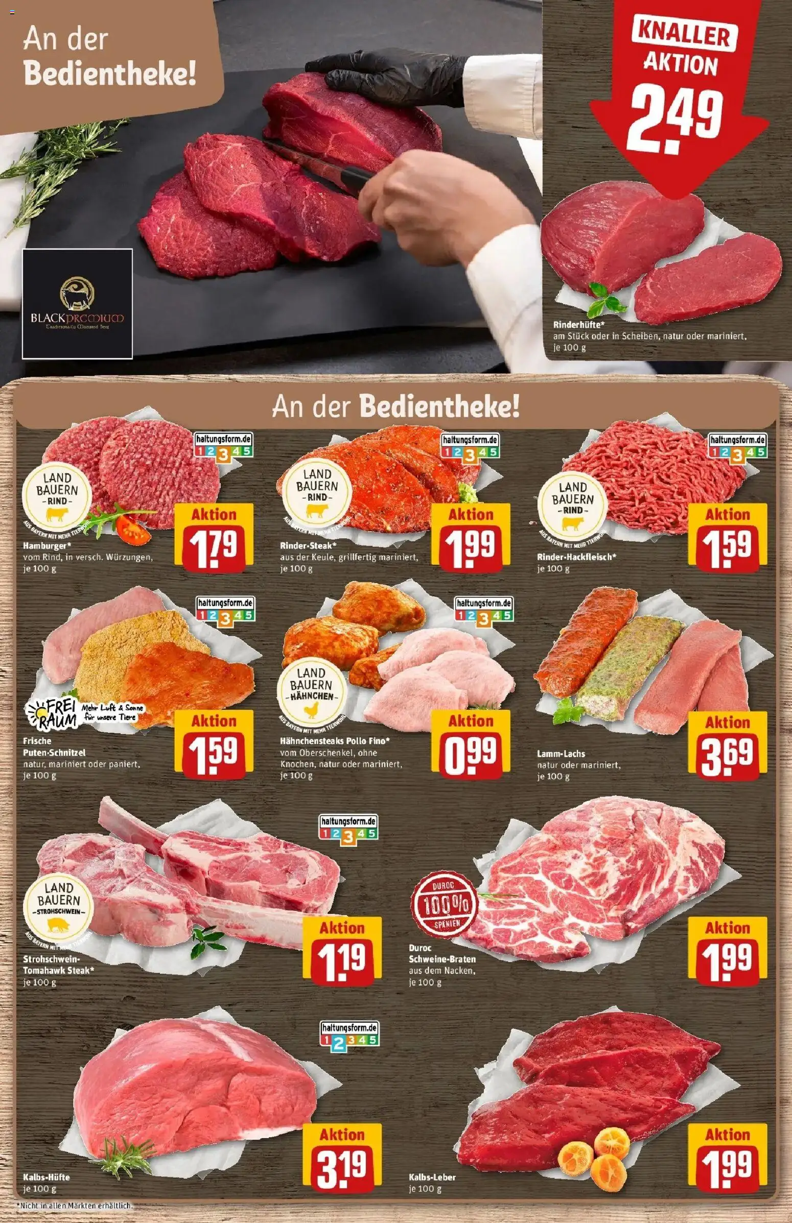 REWE Prospekt ab 31.08.2026 zum Blättern » Angebote | Seite: 8 | Produkte: Hahnchen, Kalbsleber, Putenschnitzel
