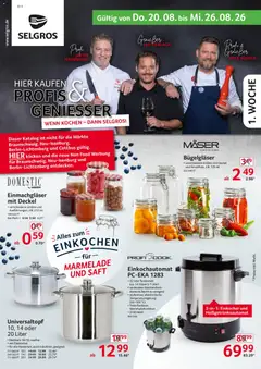 Selgros Non Food ab 20.08.2026 gültig