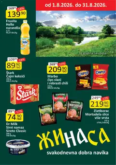 ŽINASA katalog - pregled ŽINASA kataloga - važi od 01.08.2026