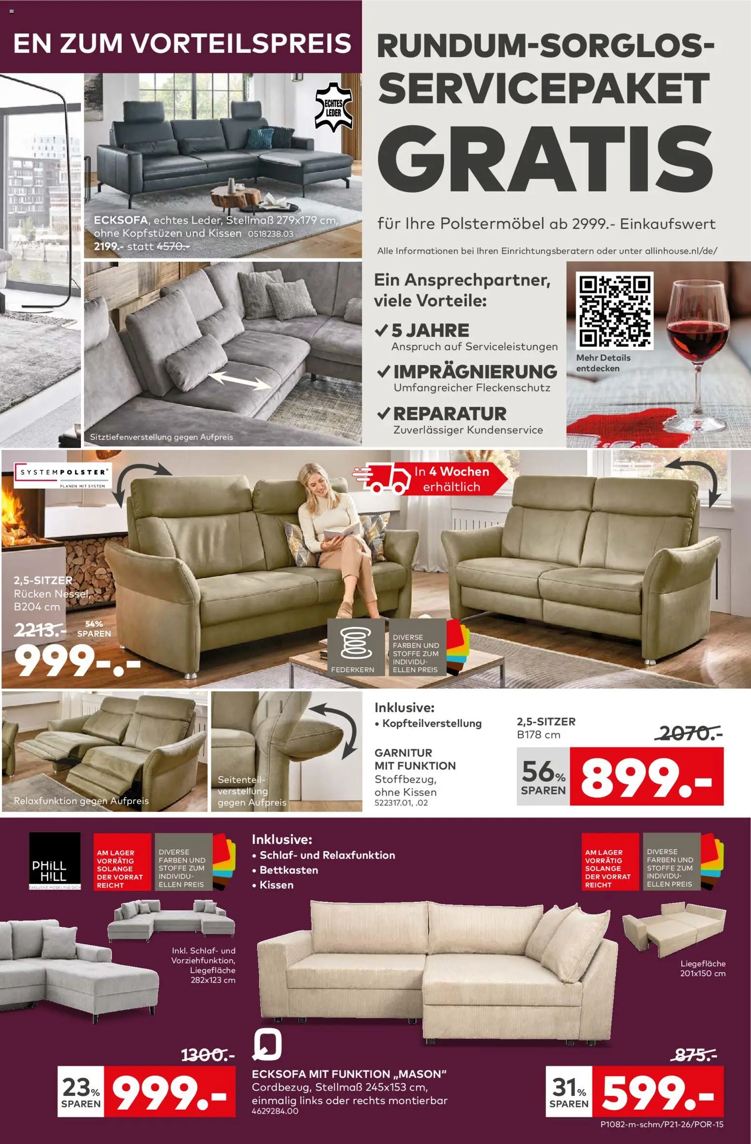 Porta! Prospekt 	 – gültig ab 17.05.2026 | Seite: 7 | Produkte: Ecksofa, Kissen
