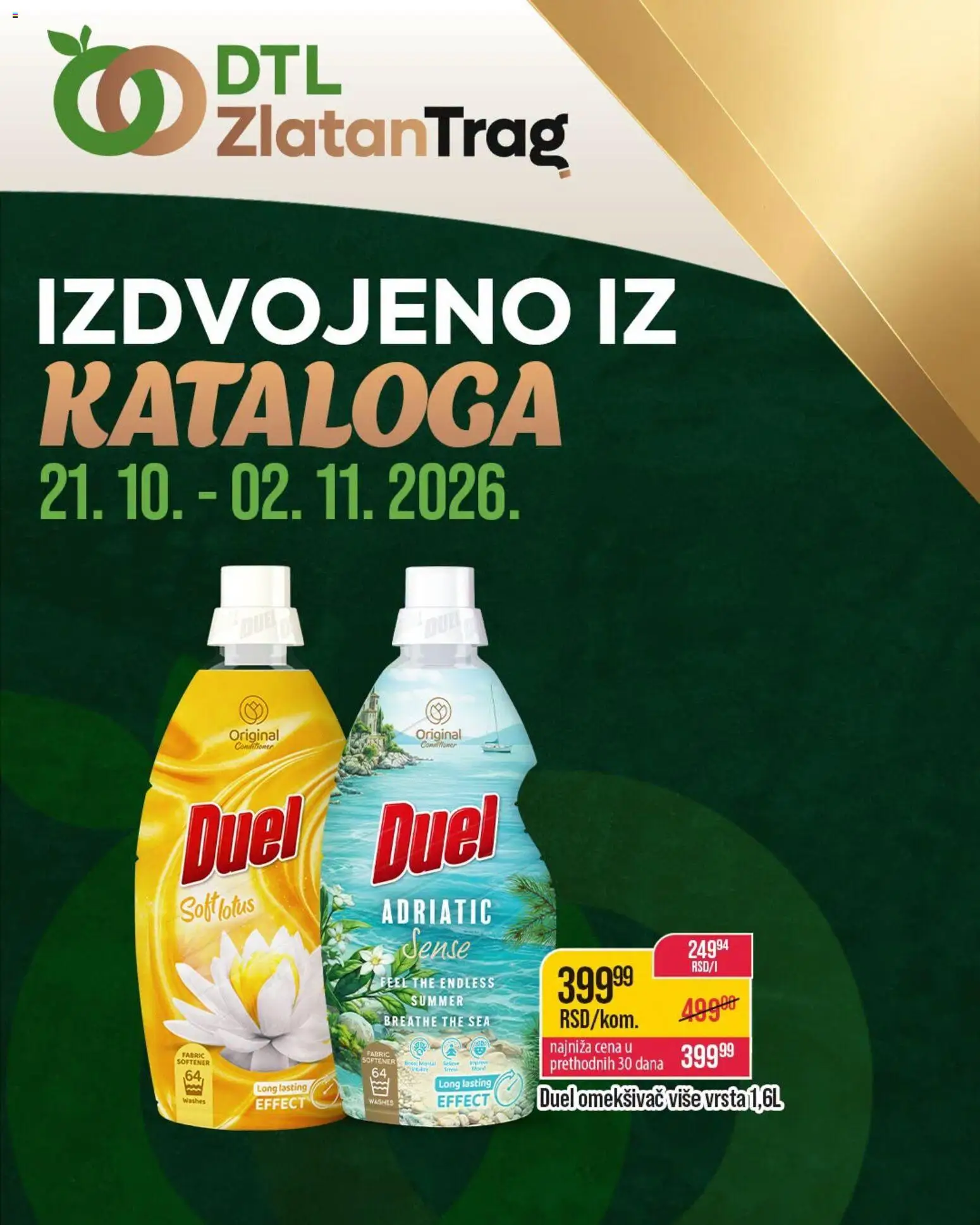 Zlatan Trag katalog - važi od 21.10.2026 | Strana: 4 | Proizvode: Omekšivač, Lotus