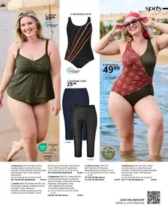 Ulla Popken akciós újság - amely érvényes a következő dátumtól: 01.05.2026 | Oldal: 173 | Termékek: Tankini