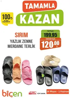 26.05.2026 tarihinden itibaren geçerli olan Biçen Market kataloğu önizlemesi