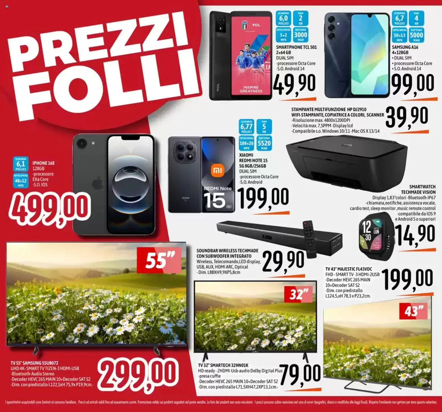 Volantino Emisfero del 11.06.2026 | Pagina: 26 | Prodotti: Xiaomi, Cuffie, Presa, Terra