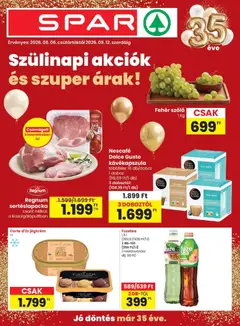 Spar akciós újság - amely érvényes a következő dátumtól: 2026.08.06.