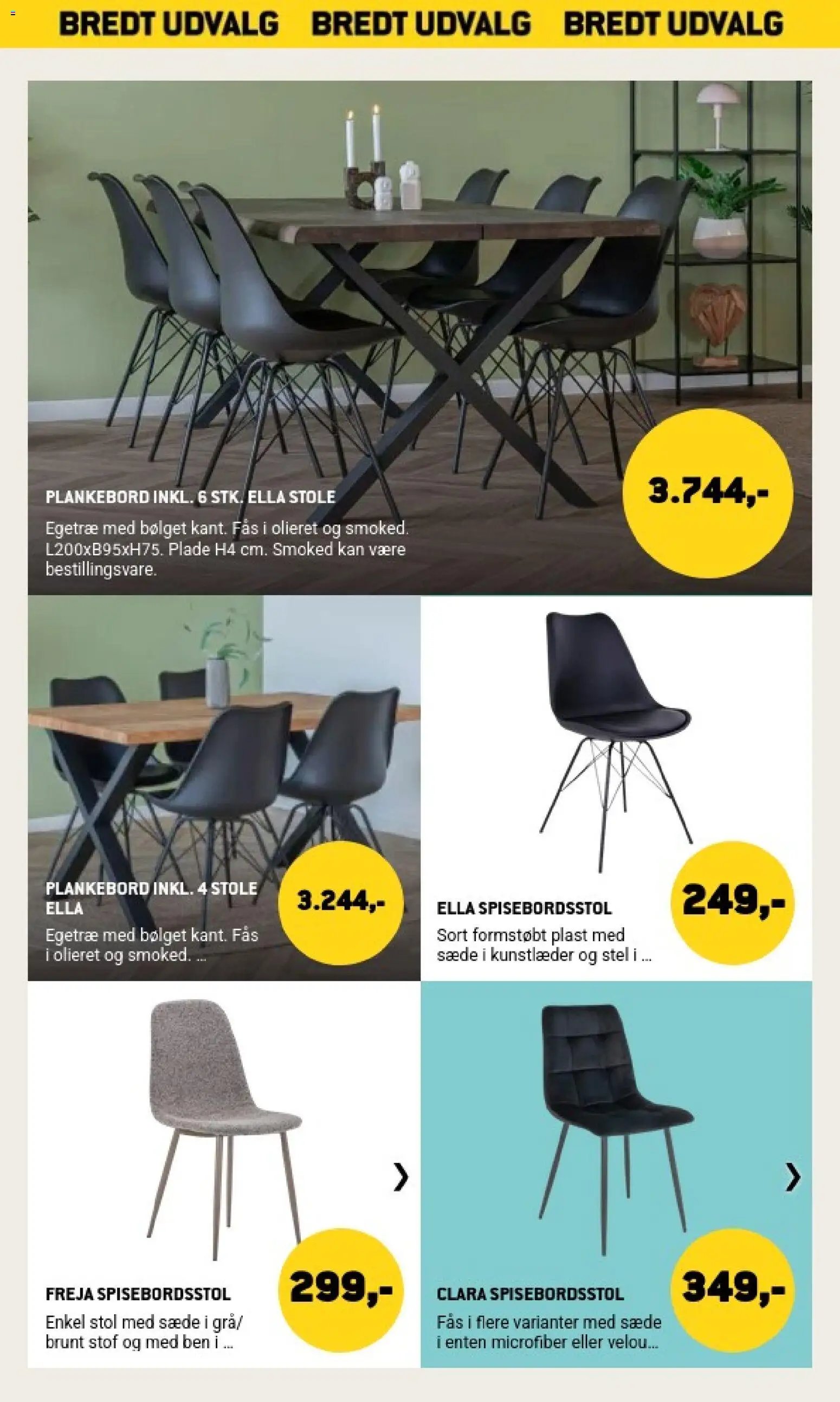 XL-BYG tilbudsavis – gyldig fra 09/10/2026 | Side: 34 | Produkter: Stol, Stof