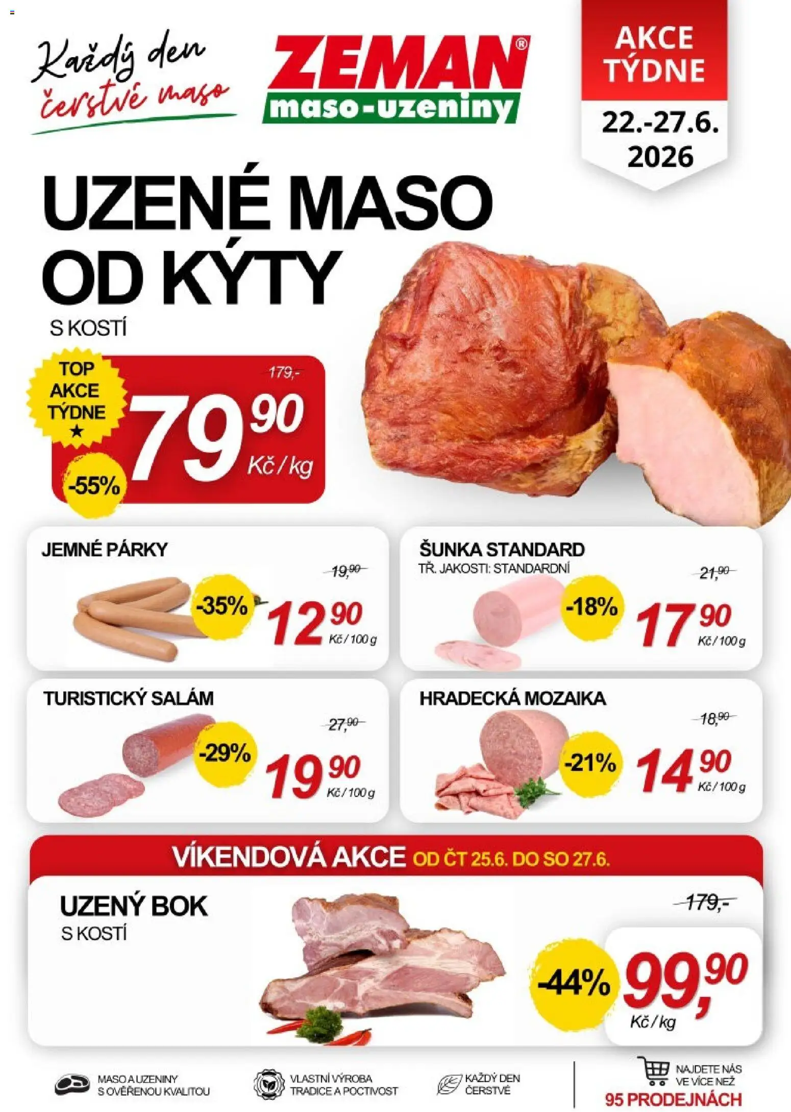 Prodejny Zeman leták od 22.06.2026 | Strana: 1