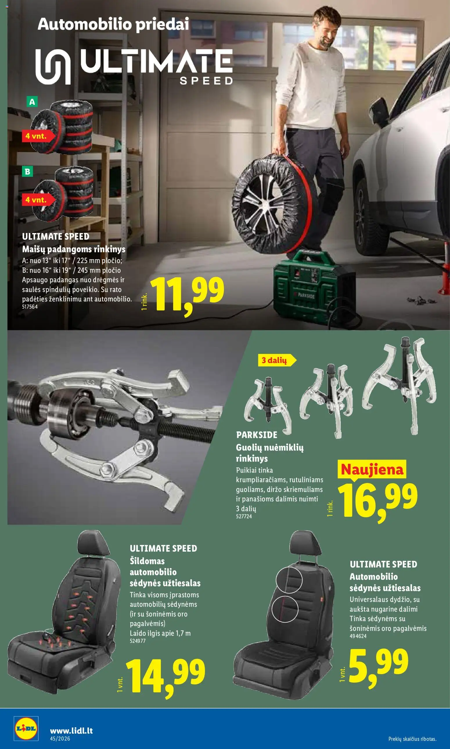 LIDL akcijos nuo 2026.11.02 | Puslapis: 4 | Prekių: Užtiesalas