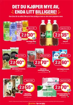 Forhåndsvisning av Coop Extra kundeavis gyldig fra 29/06/2026 | Side: 34 | Produkter: Rjuha, Суміш дитяча, Sitron, Iste