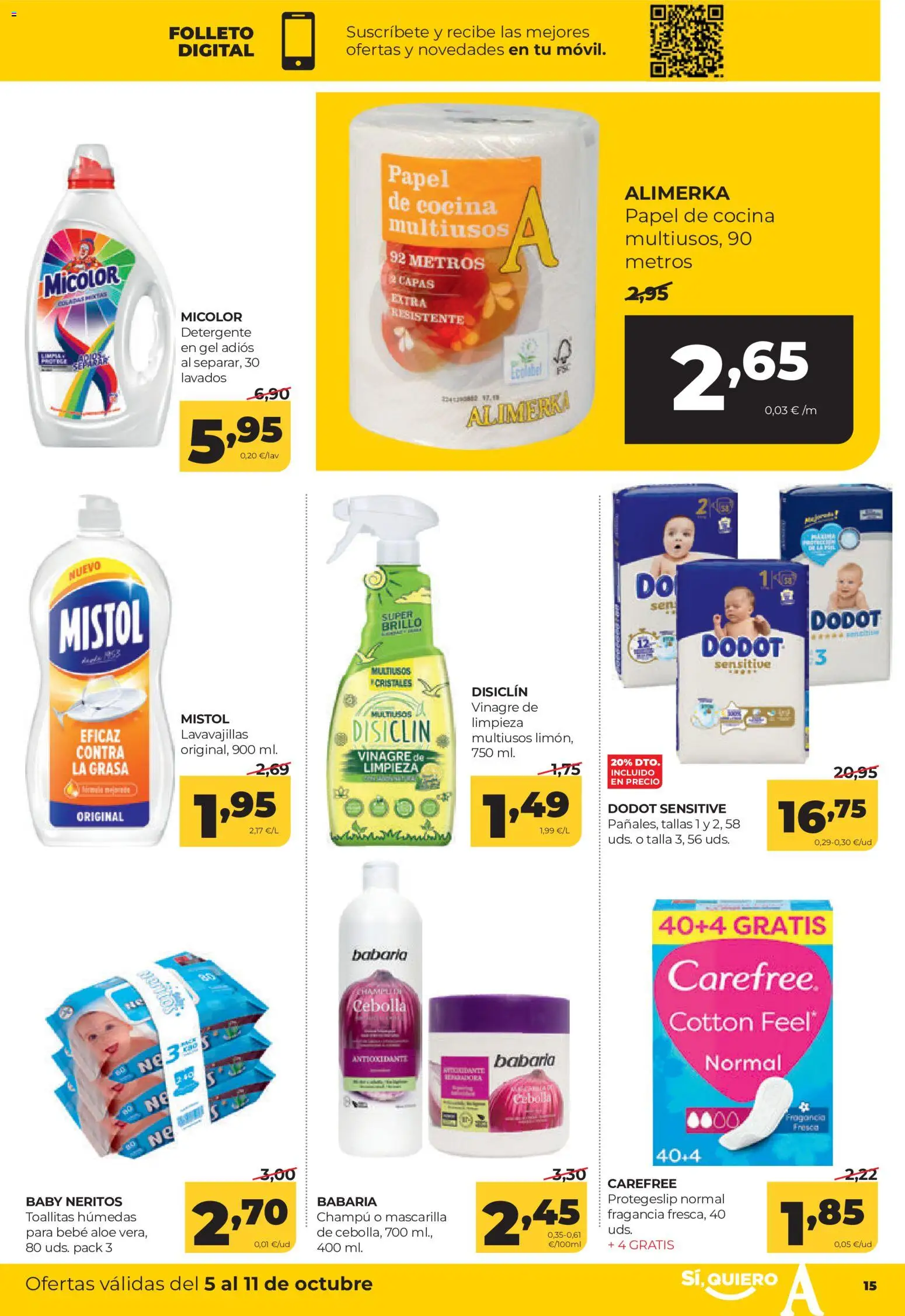 Alimerka folleto │ válido desde el 05/10/2026 | Página: 15