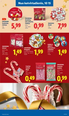 LIDL leidinys galioja nuo 2026.10.12 | Puslapis: 33 | Prekių: Saldainiai