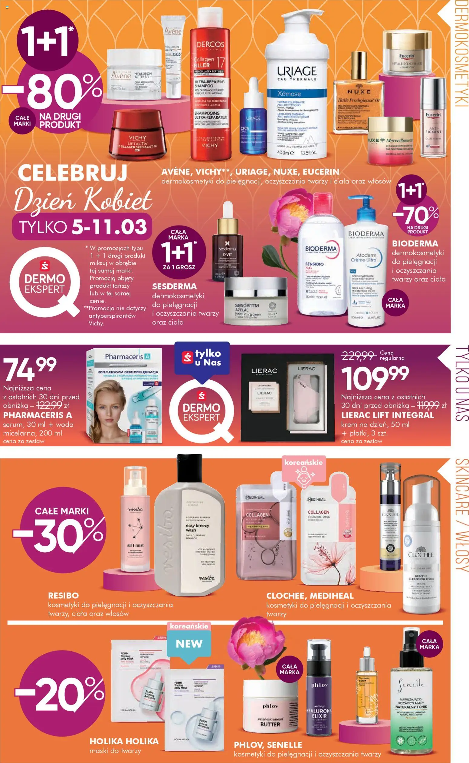 Super-pharm gazetka od 05.03.2026 | Strona: 5 | Produkty: Toner, Kosmetyki, Woda, Tonik