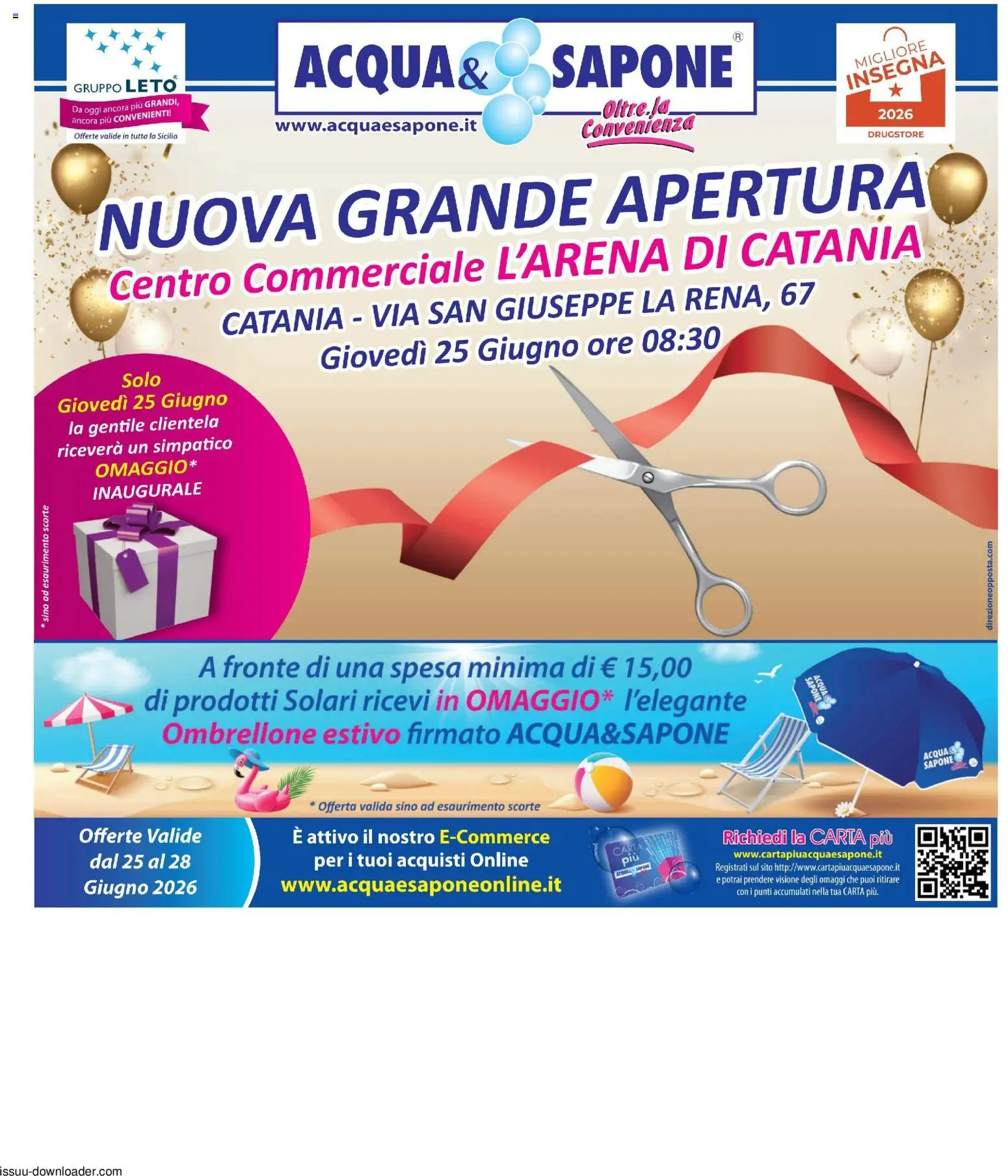 Volantino Acqua e Sapone del 25.06.2026 | Pagina: 1