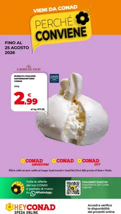 Anteprima del volantino Conad volantino Perché Conviene valido a partire dal 12/08/2026