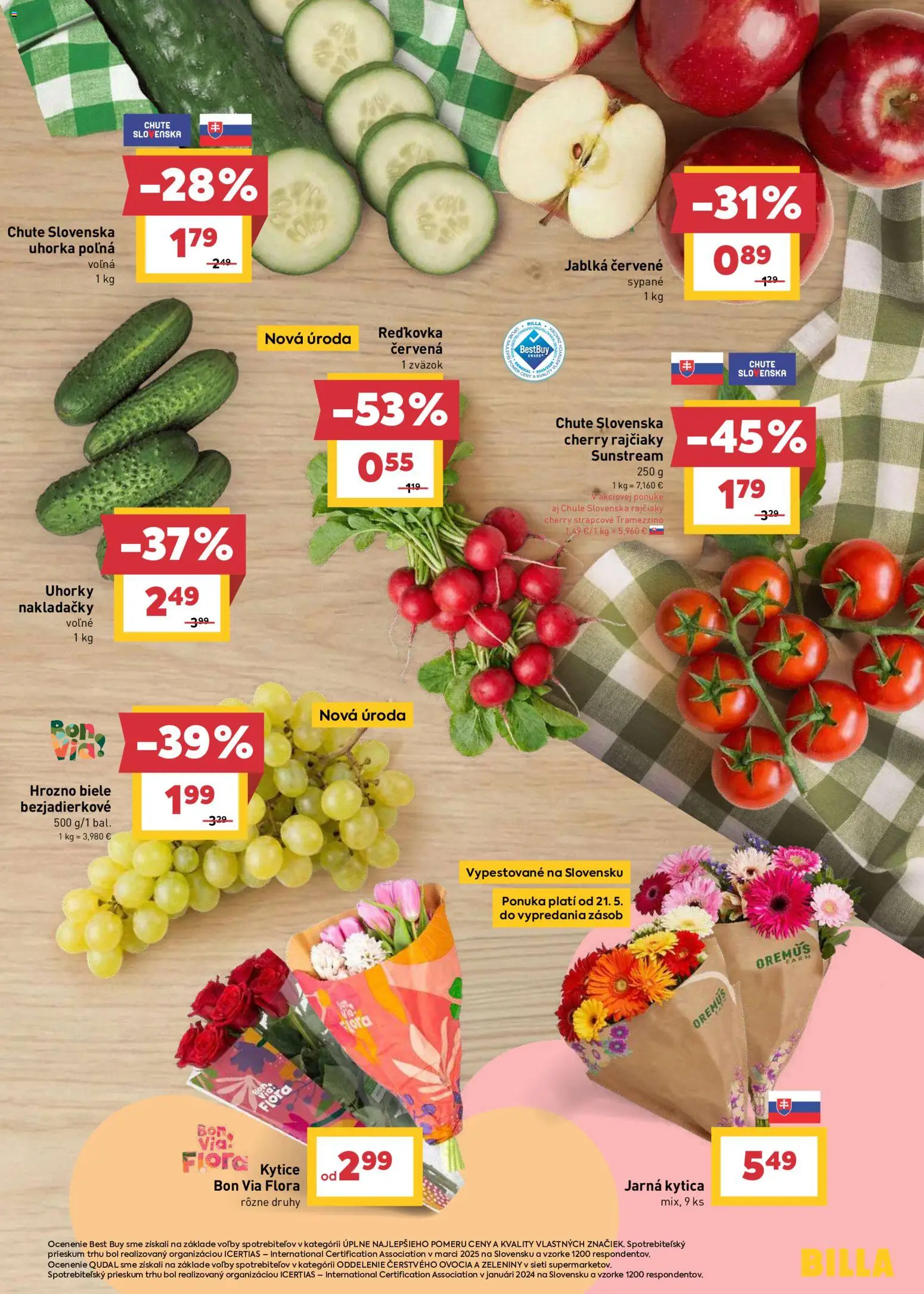 Nové Billa akcie – leták je platný od 20.05.2026 | Strana: 3