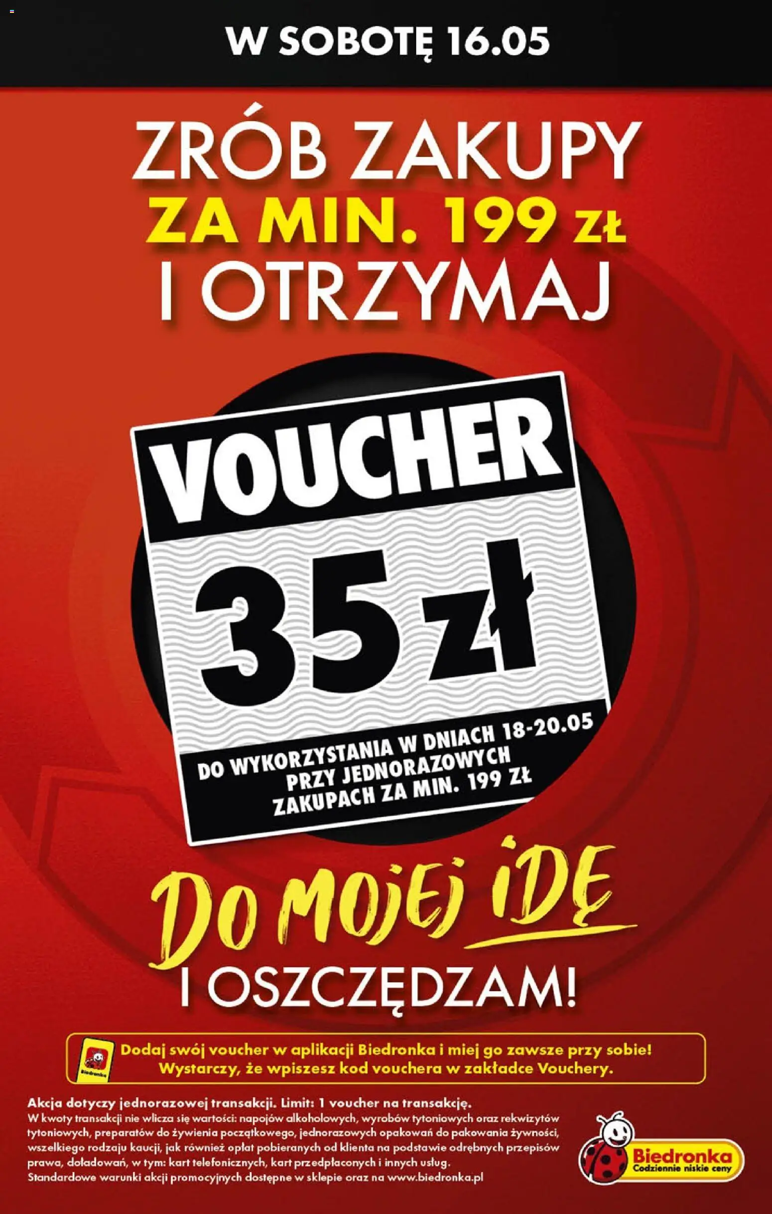 Biedronka Polsko leták - Najtańsza sobota tylko od 16.05.2026 | Strana: 2
