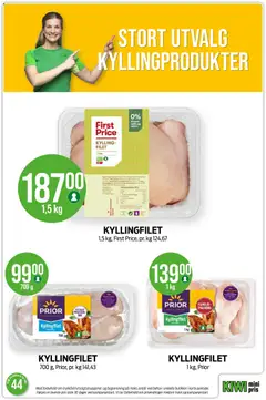 Forhåndsvisning av KYLLING- FILET, KYLLING- FILET 1,5 kg gyldig fra 26/10/2026 | Side: 19