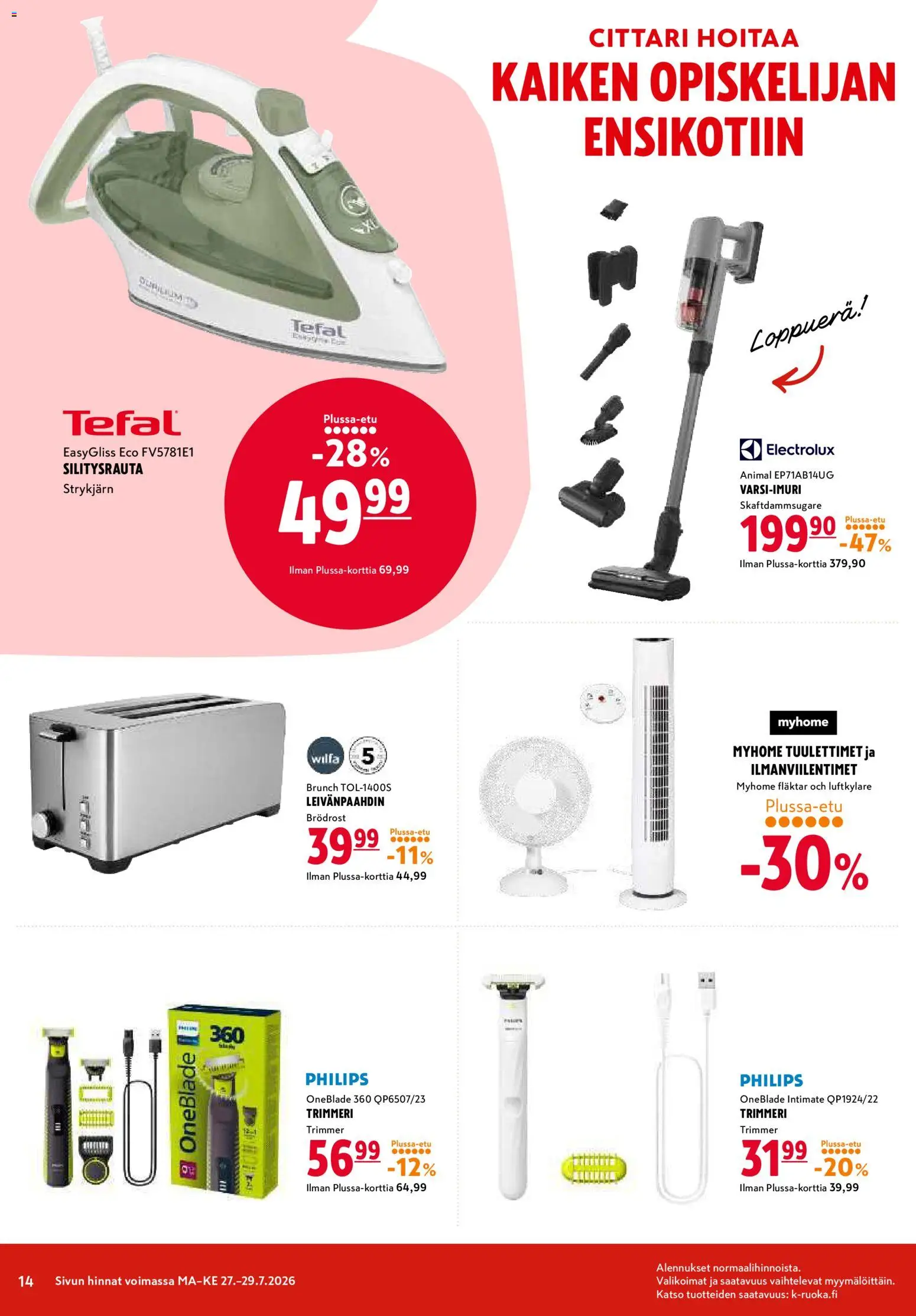 K-Citymarket tarjoukset – voimassa 27/07/2026 alkaen | Sivu: 14