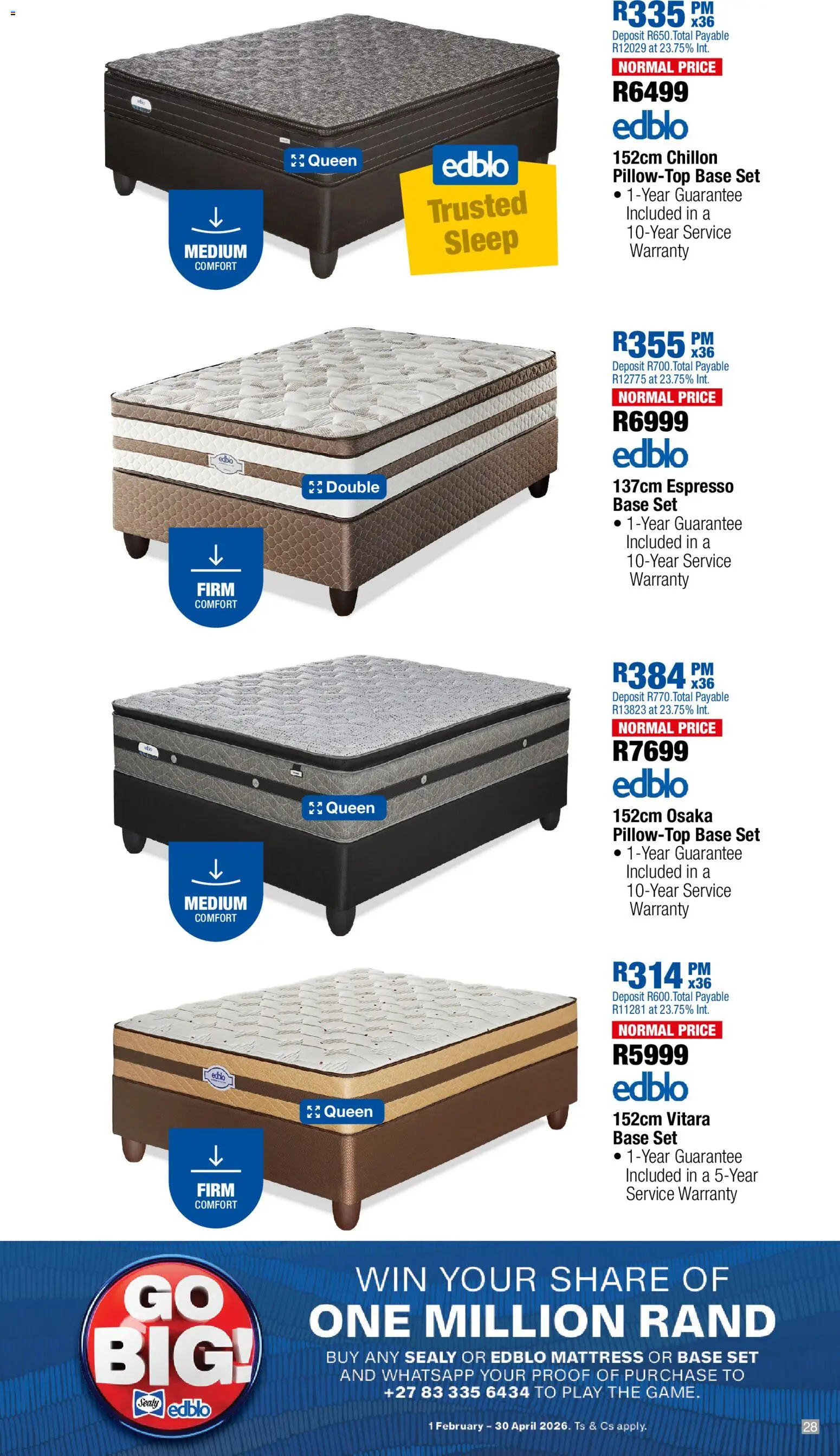 OK Furniture Big Brands Furniture & Bedroom Style Showcase Catalogue | 23/03/2026 | How to get a limited discount? Save today! | South Africa