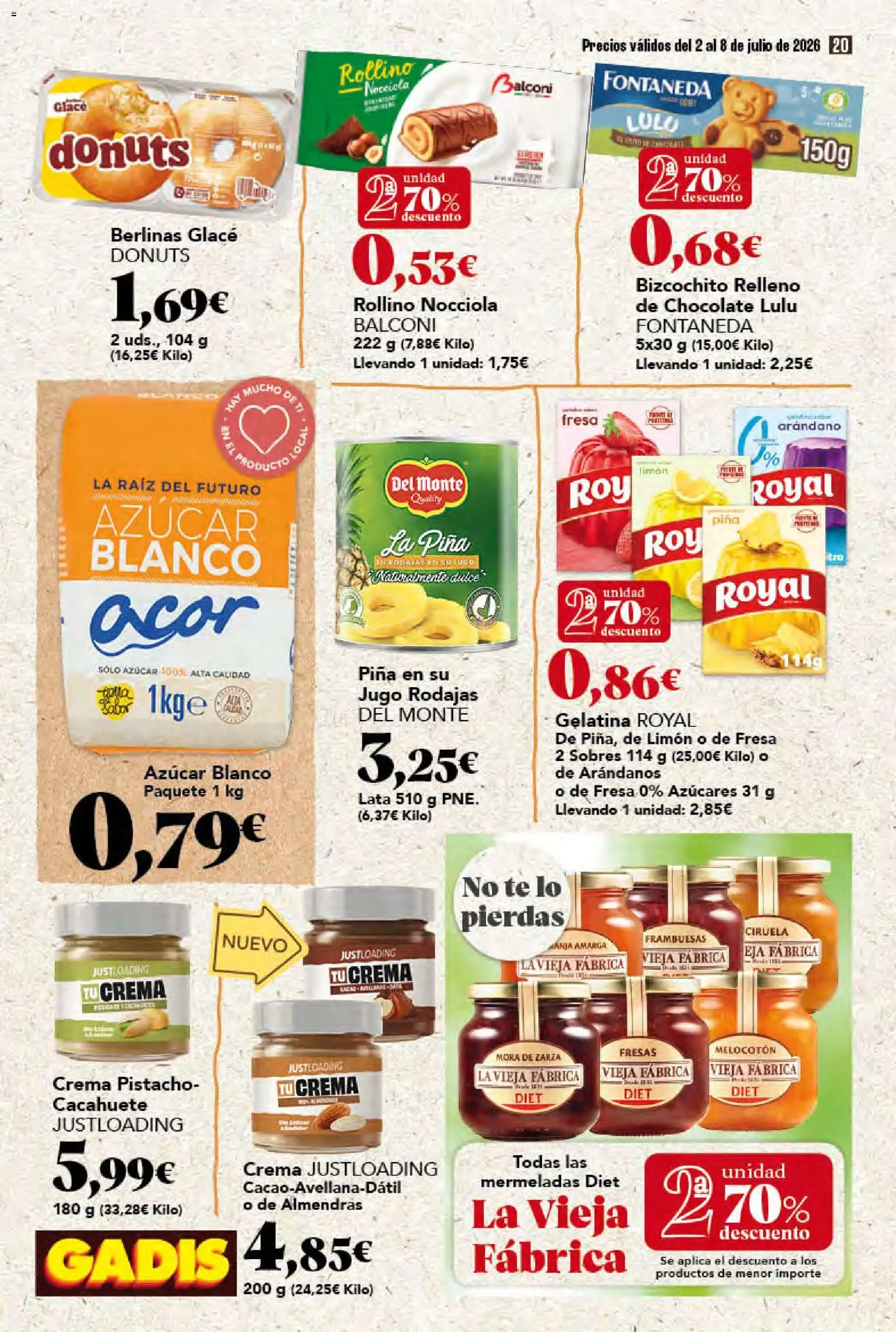 Gadis folleto │ válido desde el 02/07/2026 | Página: 20