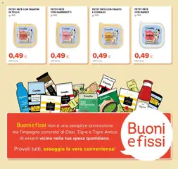 Anteprima del volantino Oasi volantino Prezzi Ribassati valido a partire dal 23.04.2026 | Pagina: 30 | Prodotti: Pollo, Latte, Penne, Gamberetti