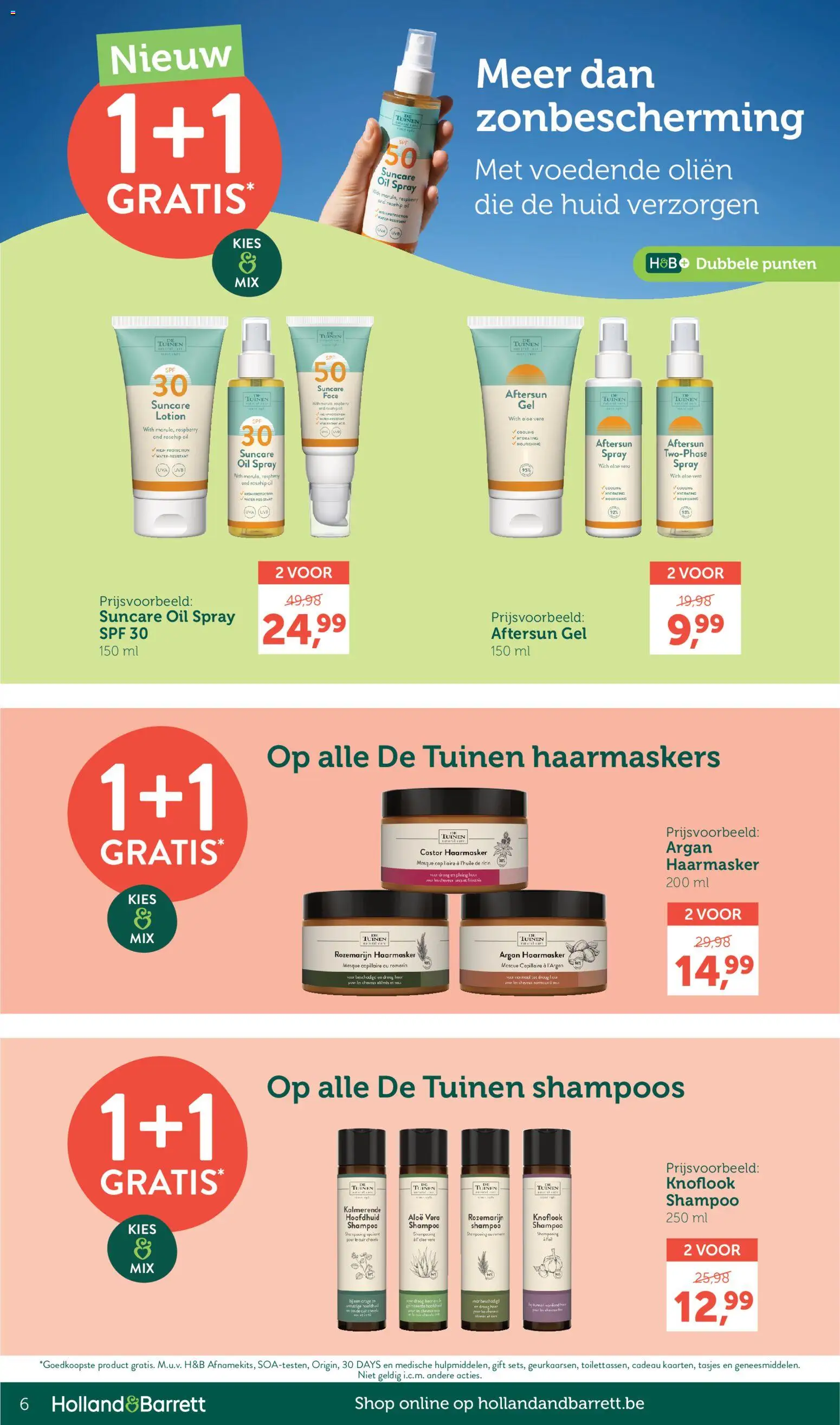 {H1} | Pagina: 6 | Producten: Oliën, Gel, Shampoo, Haarmasker