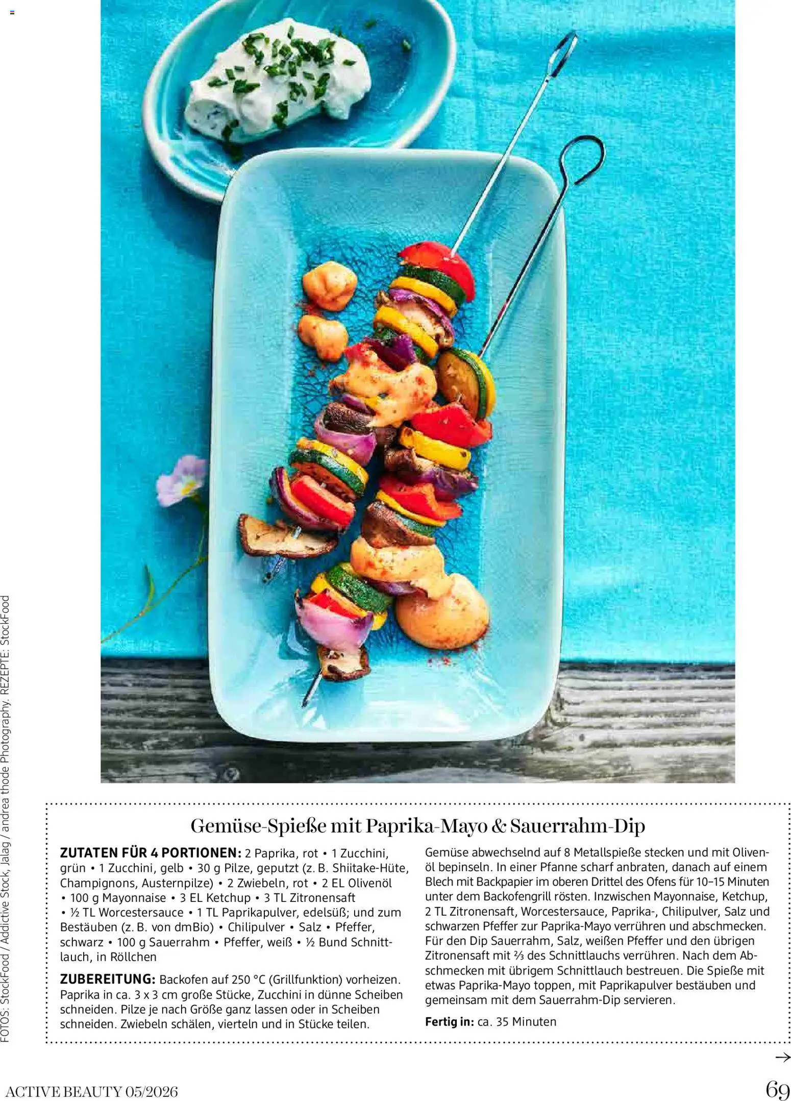 dm drogerie markt Active Beauty Magazin 05/2026 gültig ab 01.05.2026 | Seite: 69 | Produkte: Zwiebeln, Gemüse, Pfeffer, Öl
