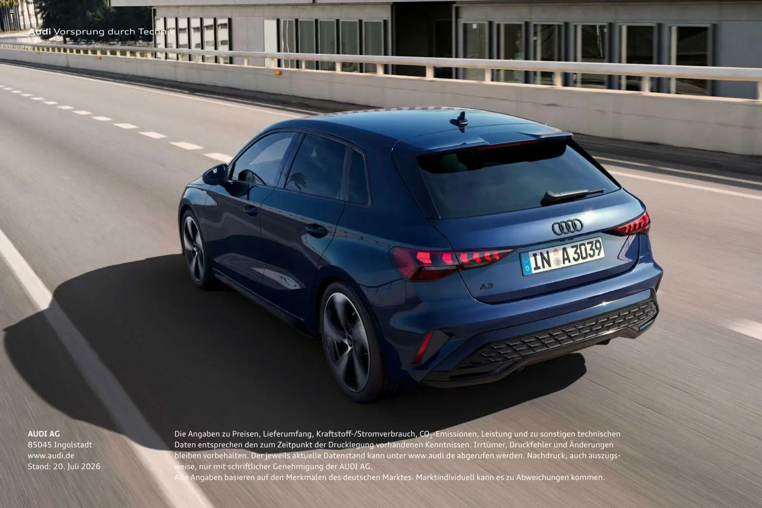 Audi A3 – gültig ab 28.10.2025 | Seite: 140