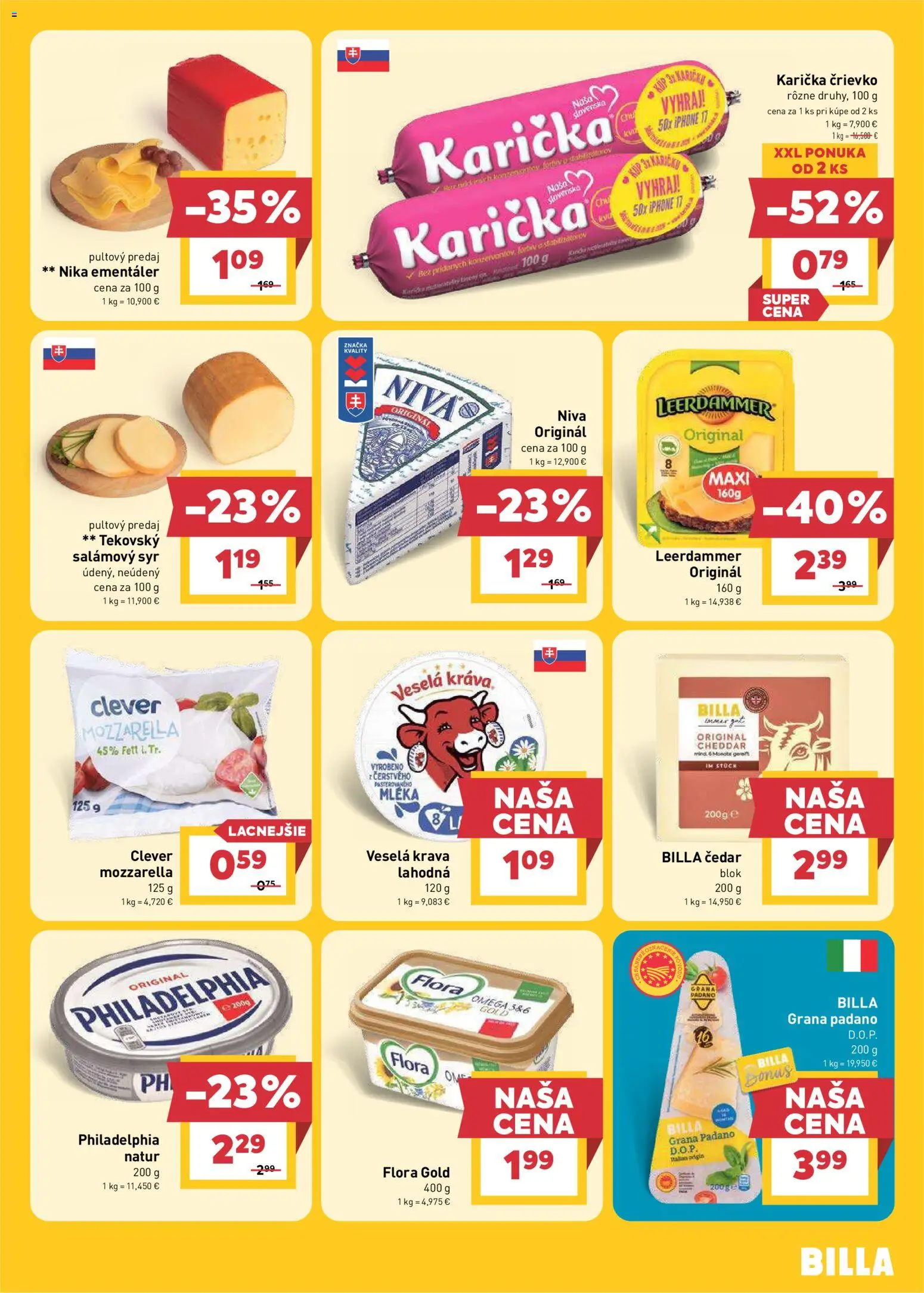Nové Billa akcie – leták je platný od 24.06.2026 | Strana: 9