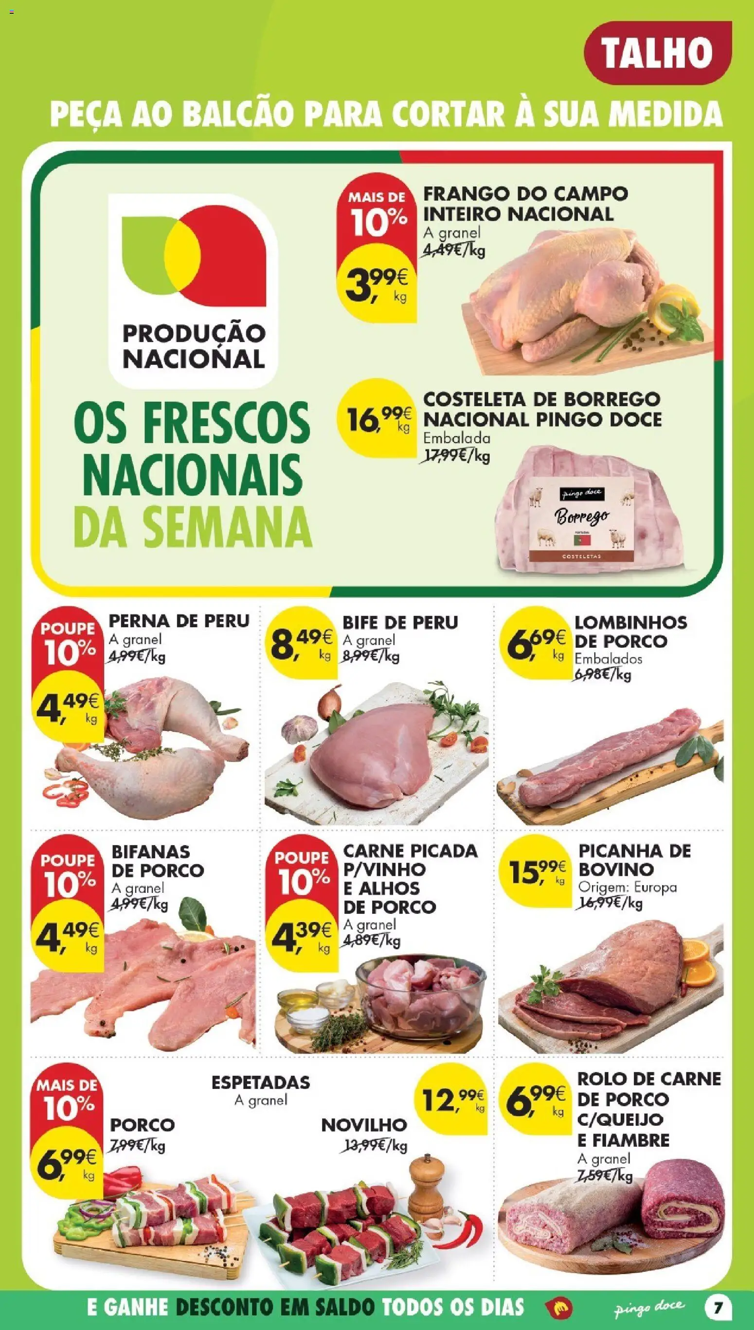 Pingo Doce Poupe Esta Semana Madeira │ válido de 30/06/2026 | Página: 7 | Produtos: Frango, Alhos, Carne picada, Carne