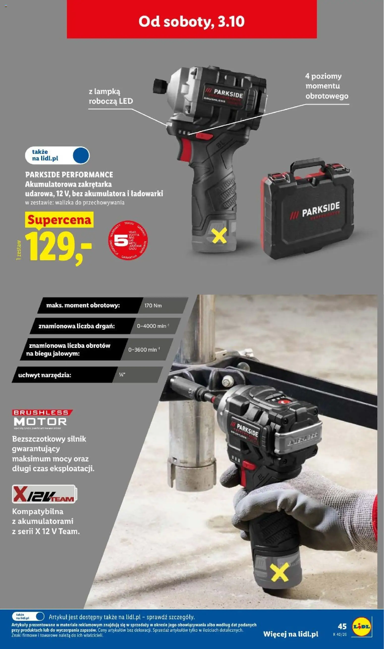 Lidl Katalog od 28.09.2026 | Strona: 53 | Produkty: Narzędzia, Walizka