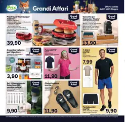 Anteprima del volantino Prix volantino valido a partire dal 15.06.2026 | Pagina: 20 | Prodotti: Pantaloncini, Polo, Vassoio, Hamburger