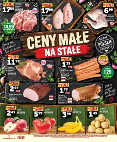 Pogląd oferty "Topaz gazetka - Ceny małe na stałe" - ważna od 24.09.2026 | Strona: 2 | Produkty: Karta, Piersi, Piersi z kurczaka, Pomidor