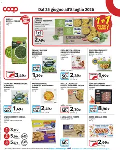 Anteprima del volantino COOP volantino valido a partire dal 25/06/2026 | Pagina: 8 | Prodotti: Patate, Spinaci, Data, Piselli