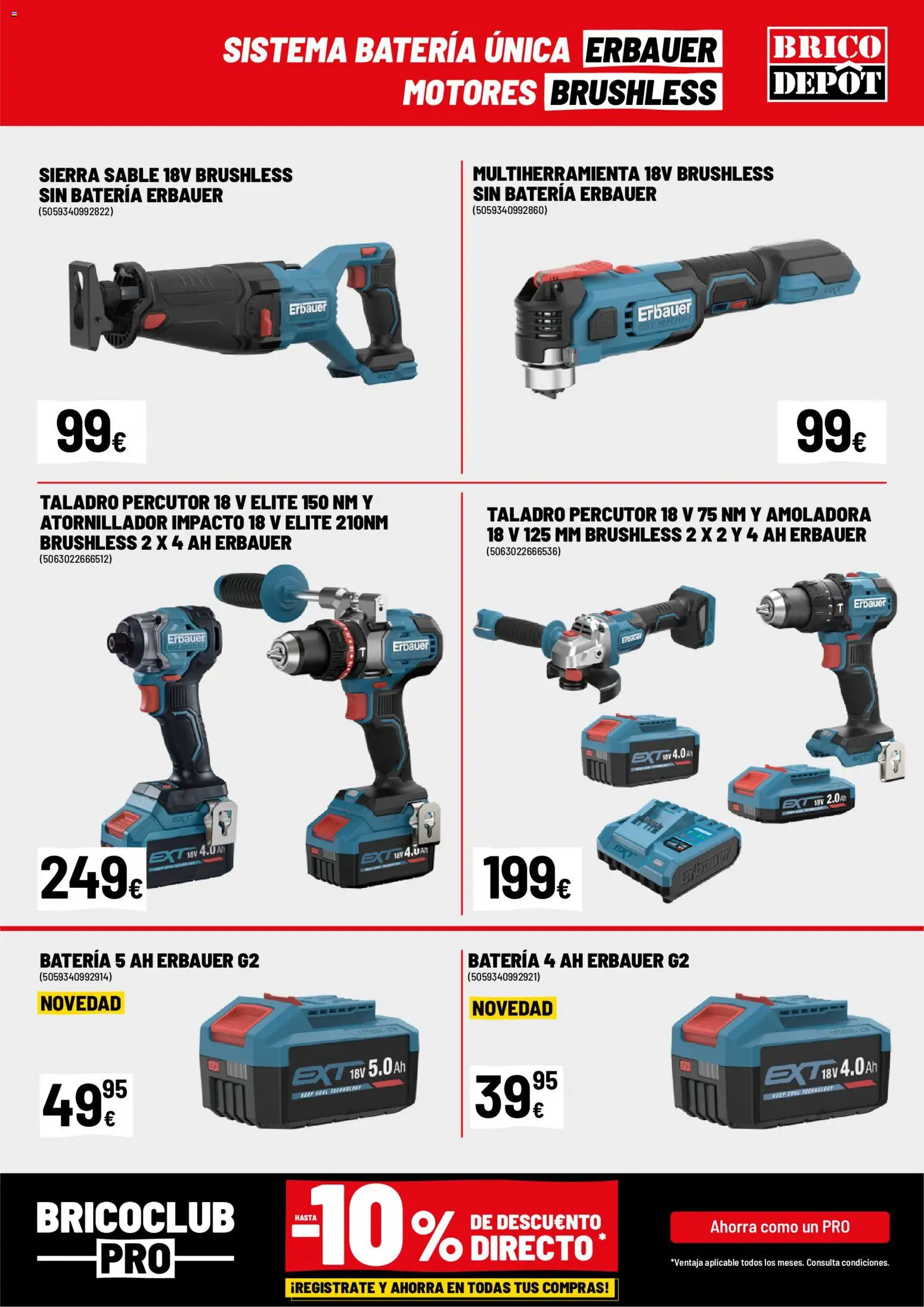 Brico Depôt folleto │ válido desde el 31/07/2026 | Página: 19 | Productos: Batería