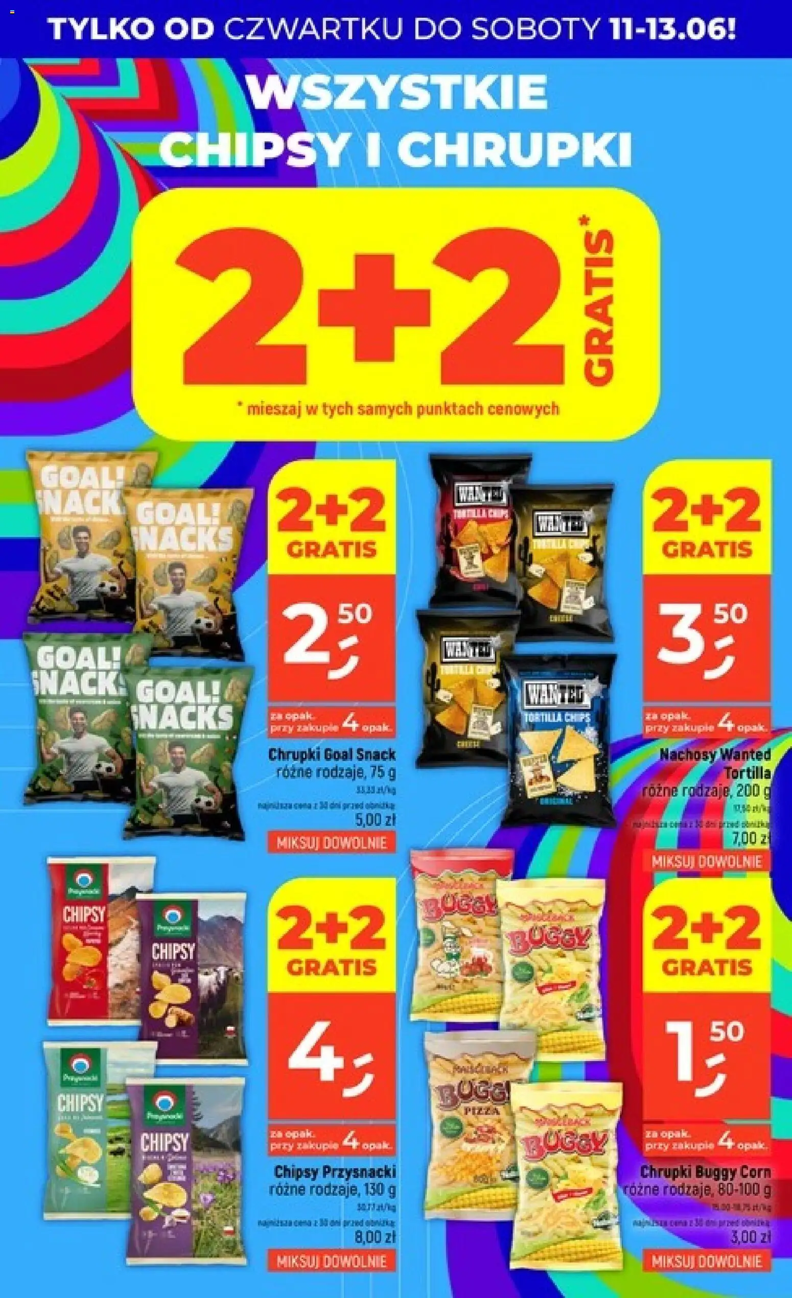 Dealz gazetka - Deal dnia od 11.06.2026 | Strona: 10 | Produkty: Chipsy, Chrupki, Tortilla, Pizza