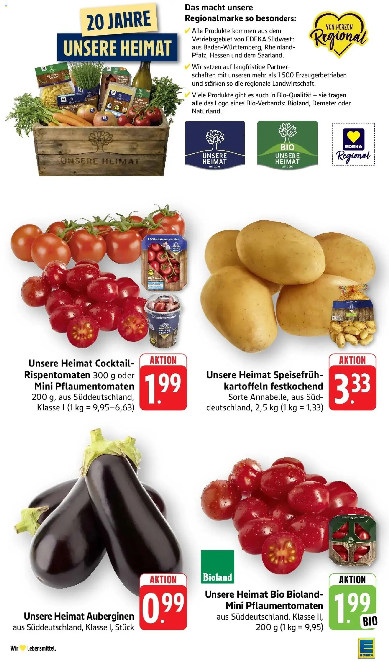 Edeka prospekt Bad Camberg – gültig ab 22.06.2026 | Seite: 3 | Produkte: Kartoffeln