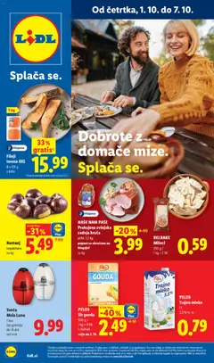 Lidl katalog akcije – veljaven od 01.10.2026
