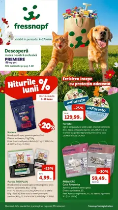 Ofertele Fressnapf valabile de la 04.06.2026