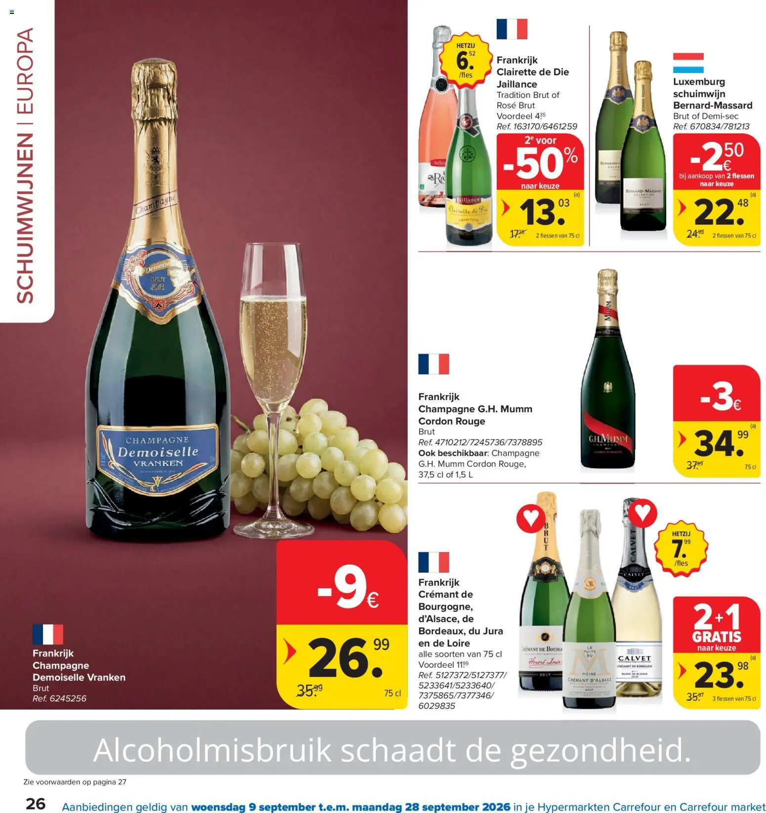 {H1} | Pagina: 26 | Producten: Champagne