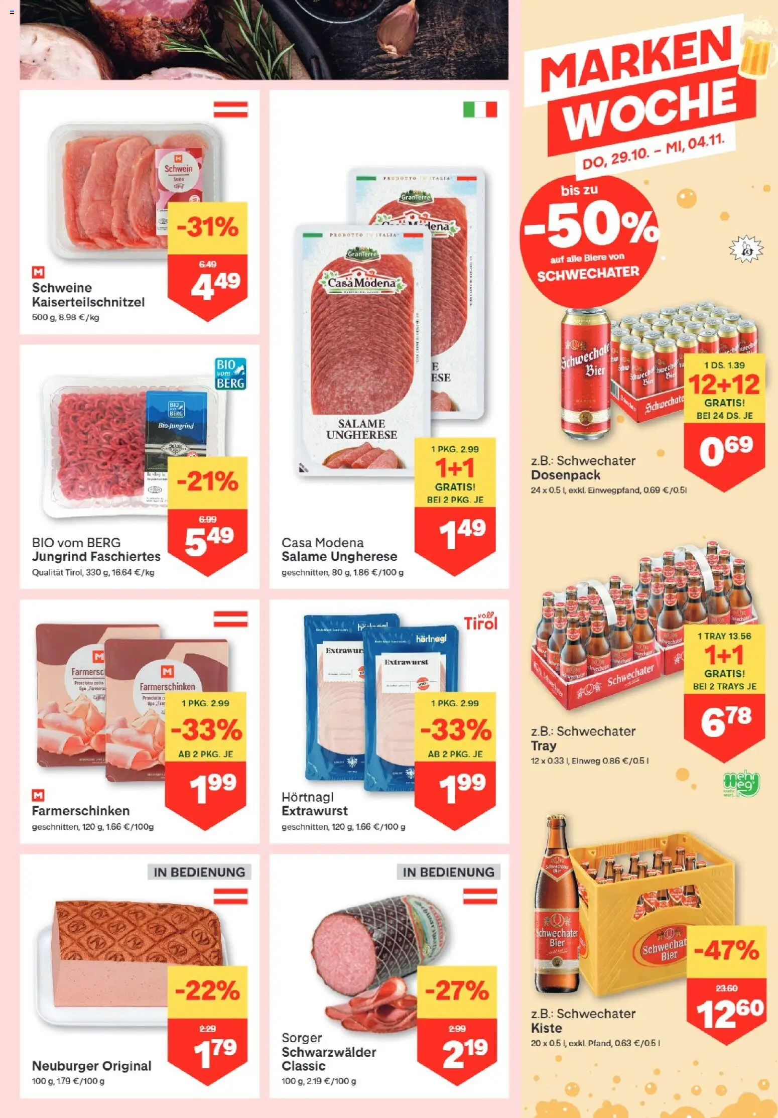 MPREIS gültig ab 29.10.2026 | Seite: 3 | Produkte: Bier