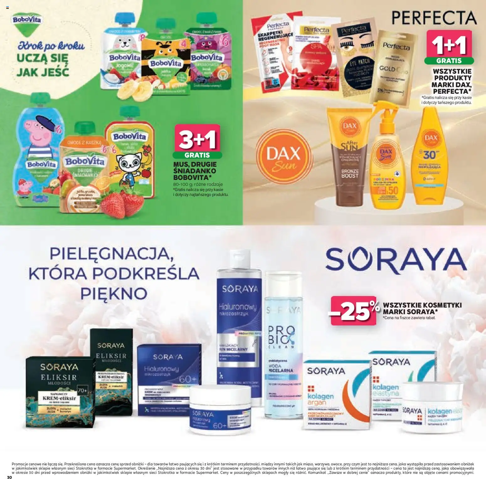 Stokrotka gazetka - Łap Okazje od 02.07.2026 | Strona: 30 | Produkty: Skarpetki, Kosmetyki, Kaczka, Woda micelarna