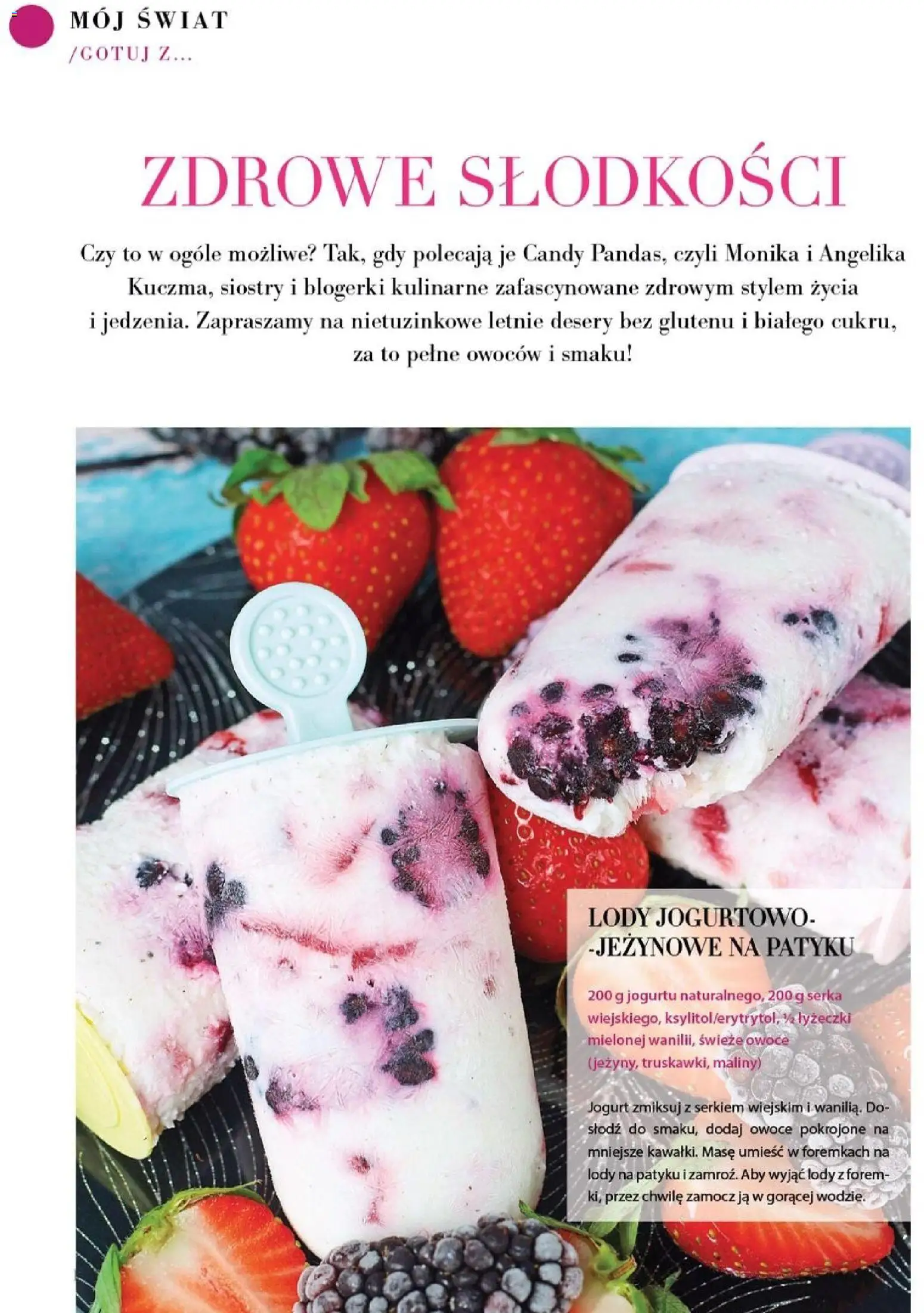 Hebe gazetka - Magazyn od 01.07.2026 | Strona: 158 | Produkty: Lody na patyku, Jogurt, Lody, Owoce