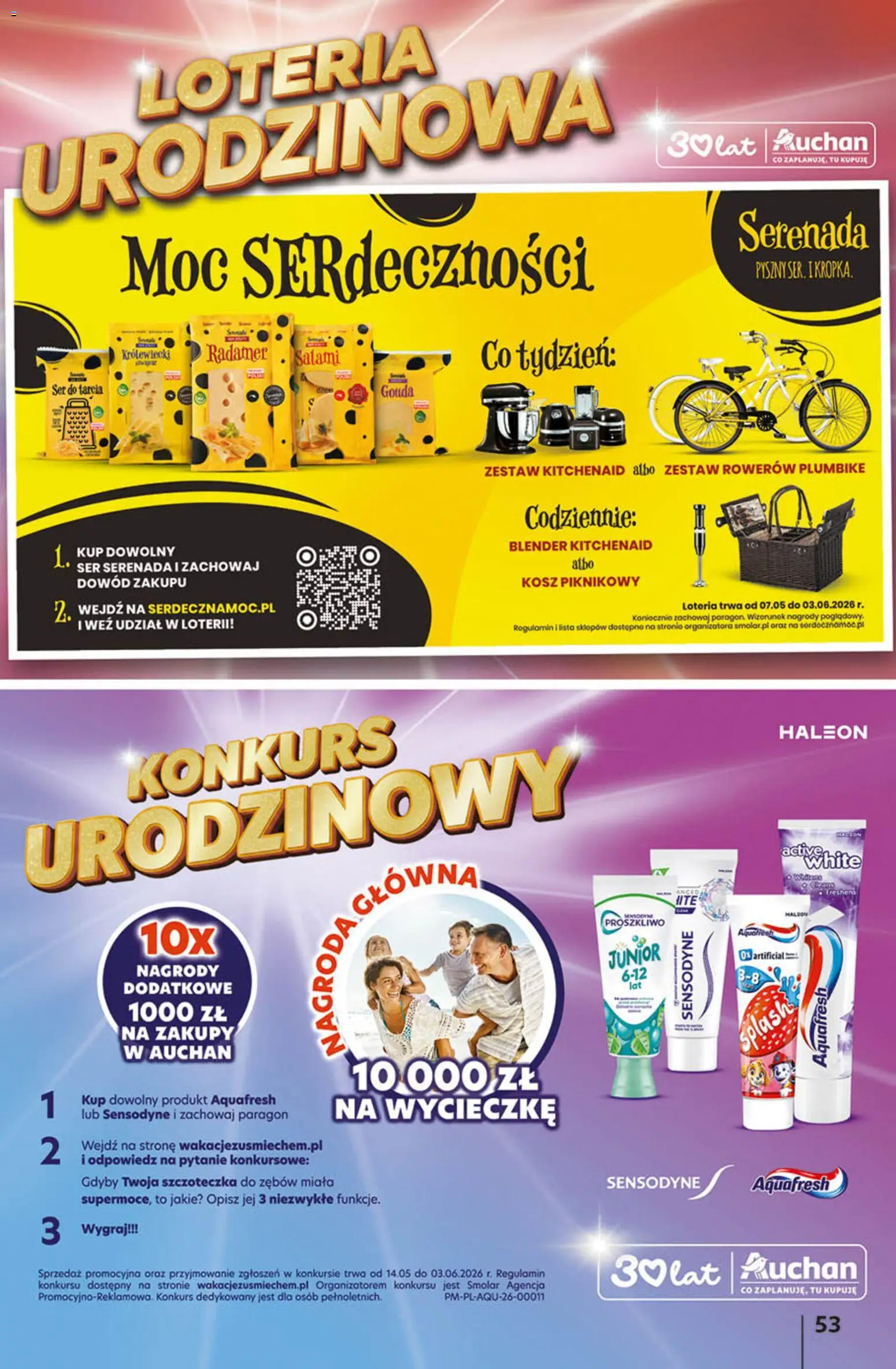 Auchan gazetka - 30 Lat Hipermarket od 14.05.2026 | Strona: 53
