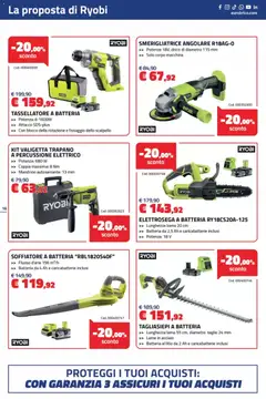 Anteprima del volantino Eurobrico volantino valido a partire dal 10/09/2026 | Pagina: 16 | Prodotti: Taglio, Disco, Smerigliatrice, Caricabatterie