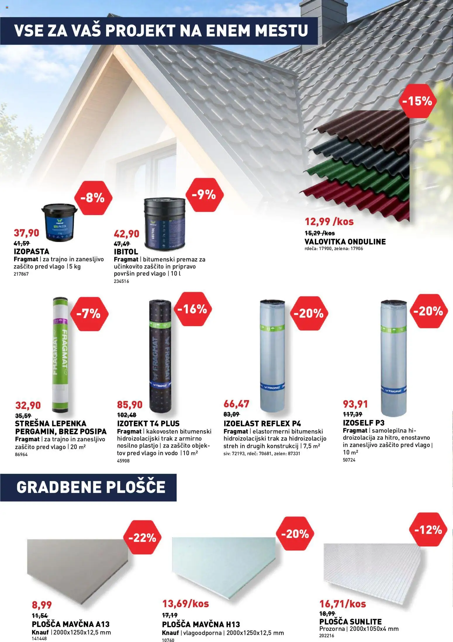 Novi Inpos katalog ponudbe – veljaven od 08.10.2026 | Stran: 20 | Izdelki: Zelena
