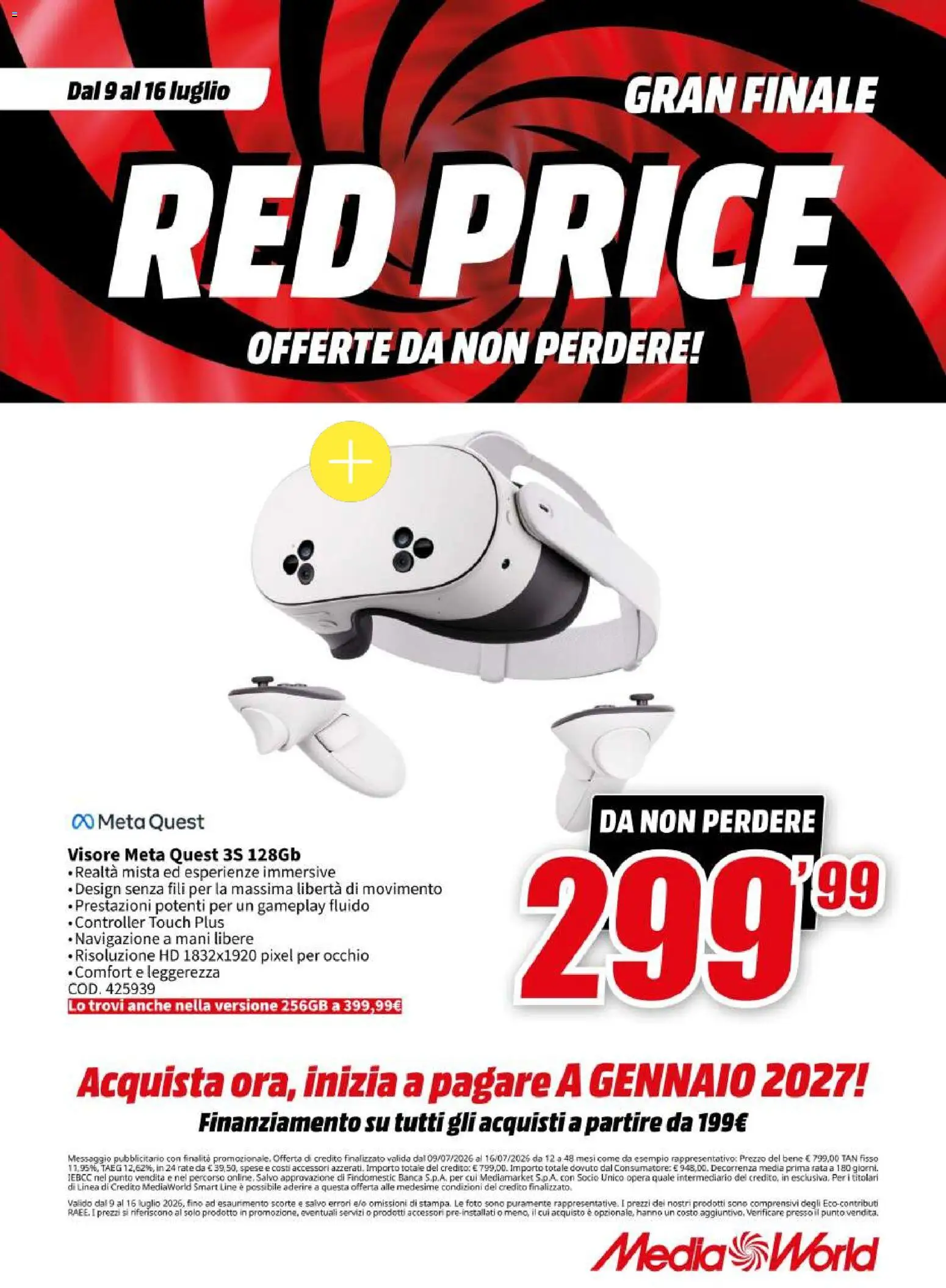 Volantino Media World del 09/07/2026 | Pagina: 19 | Prodotti: Navigazione