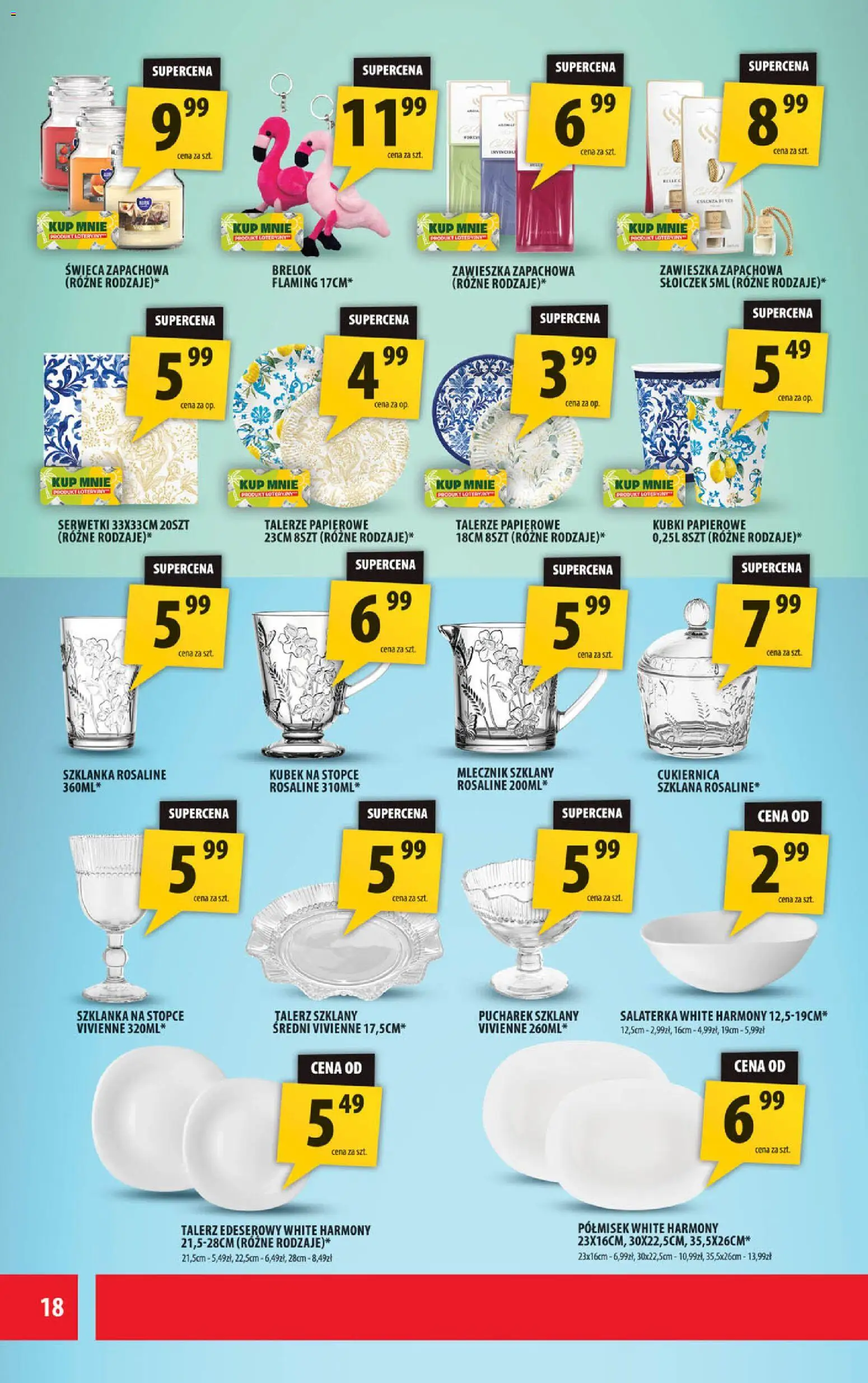 Arhelan gazetka od 19.06.2026 | Strona: 18 | Produkty: Szklanka, Talerze